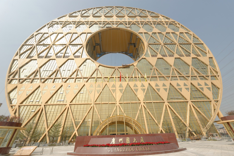 Illustration for article titled These Fantastic Buildings Are Like Wedding Rings For Giants